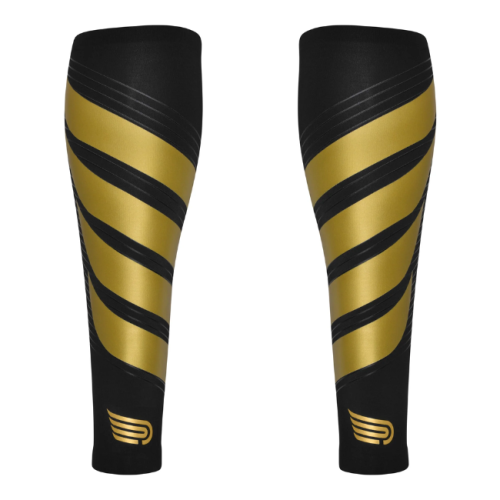 PRESSIO - Power Calf Guard - Black/Gold